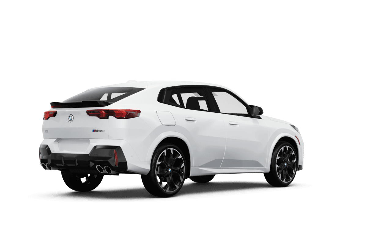 BMW X2  - Back view BMW X2  - Back view