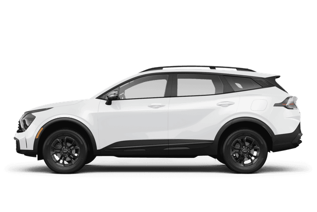 Kia Sportage  - Side view Kia Sportage  - Side view