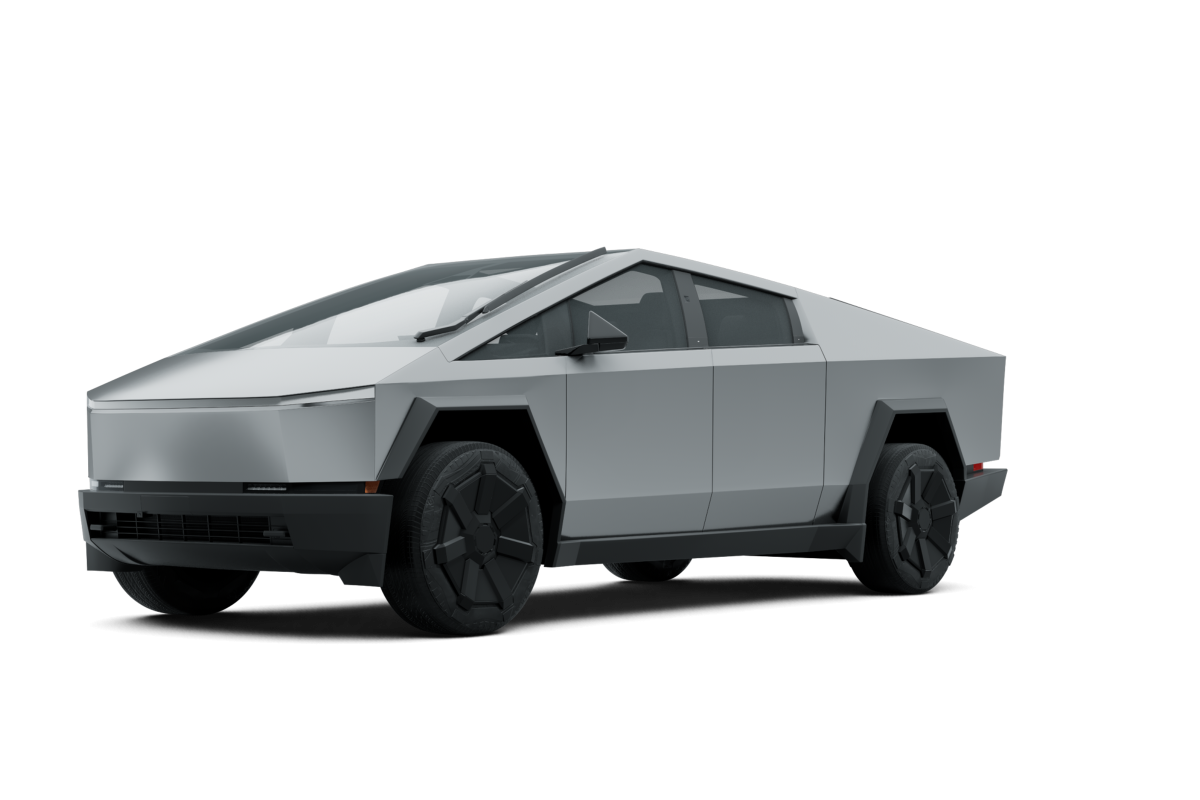 Tesla Cybertruck - Front view Tesla Cybertruck - Front view